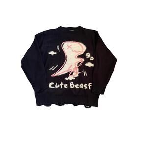 YL-Boiling Cute Beasf SWEATER NWOT XL